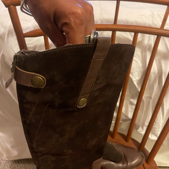 Sam Edelman vintage size 10M brown leather and suede boots #Edelman #vintage - Picture 9 of 13